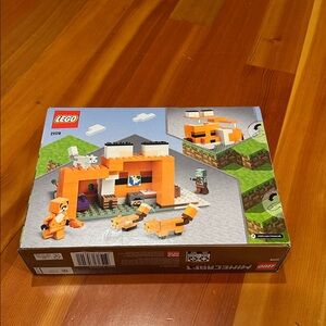 Lego Minecraft 21178 The fox Lodge NWT
